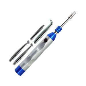 Turkish Pattern New Dental Automatic Crown Remover W/ 3 Attachable Points & 1 Wrench Stainless Steel Instruments