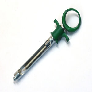 Light Weight Dental Aspirating Syringes Green Brass 1.8ml