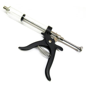 Vet Pistol Grip Luer Lock Plastic 50 ML Syringe