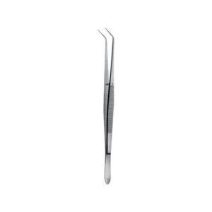 College Tweezers Smooth Plain Handle