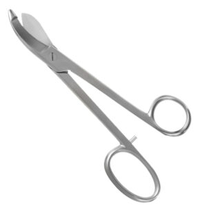 Bruns Plaster Scissors Cast Cutting Serrated 9.5″