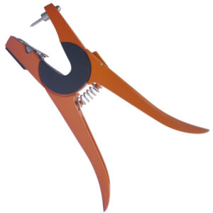 Ear Tag Applicator Powder Coated with Button Lock 9.5″